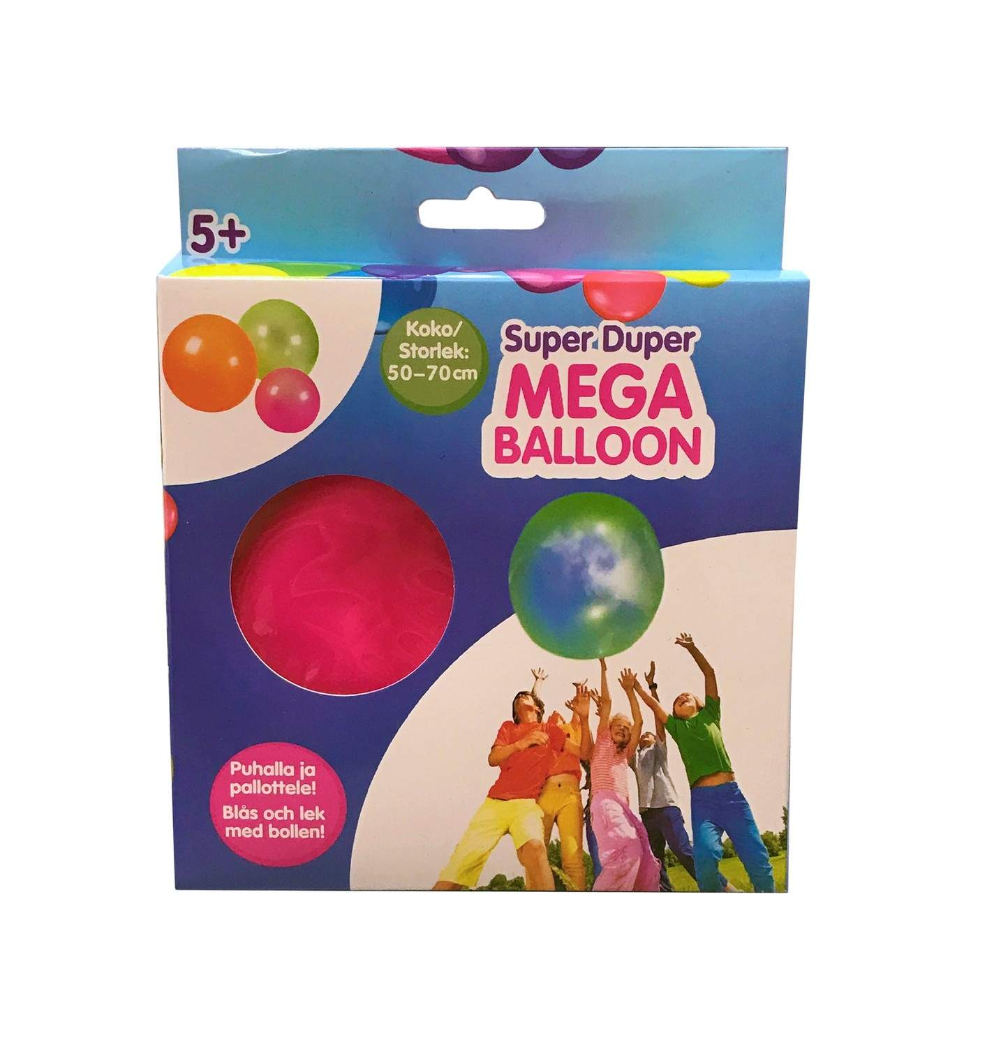 Kæmpe flydende boblebold, slidstærk TPR, 50-70 cm