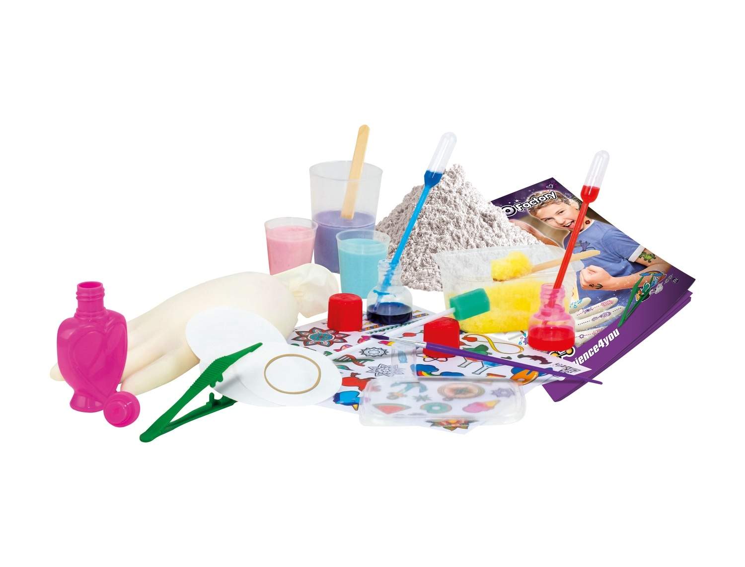 STEM Tattoo Studio Kit, Skab og påfør 60 tatoveringer