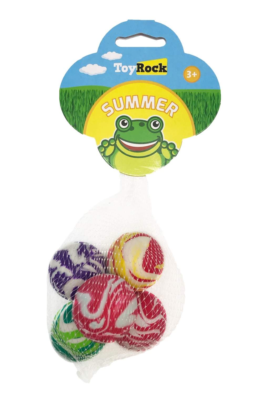 38 mm super hoppende bolde, 5-pak, sjov i lommestørrelse