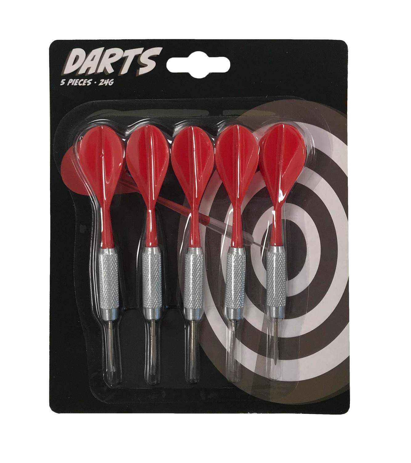Dartsæt 24g, 5-pak til konkurrencespil