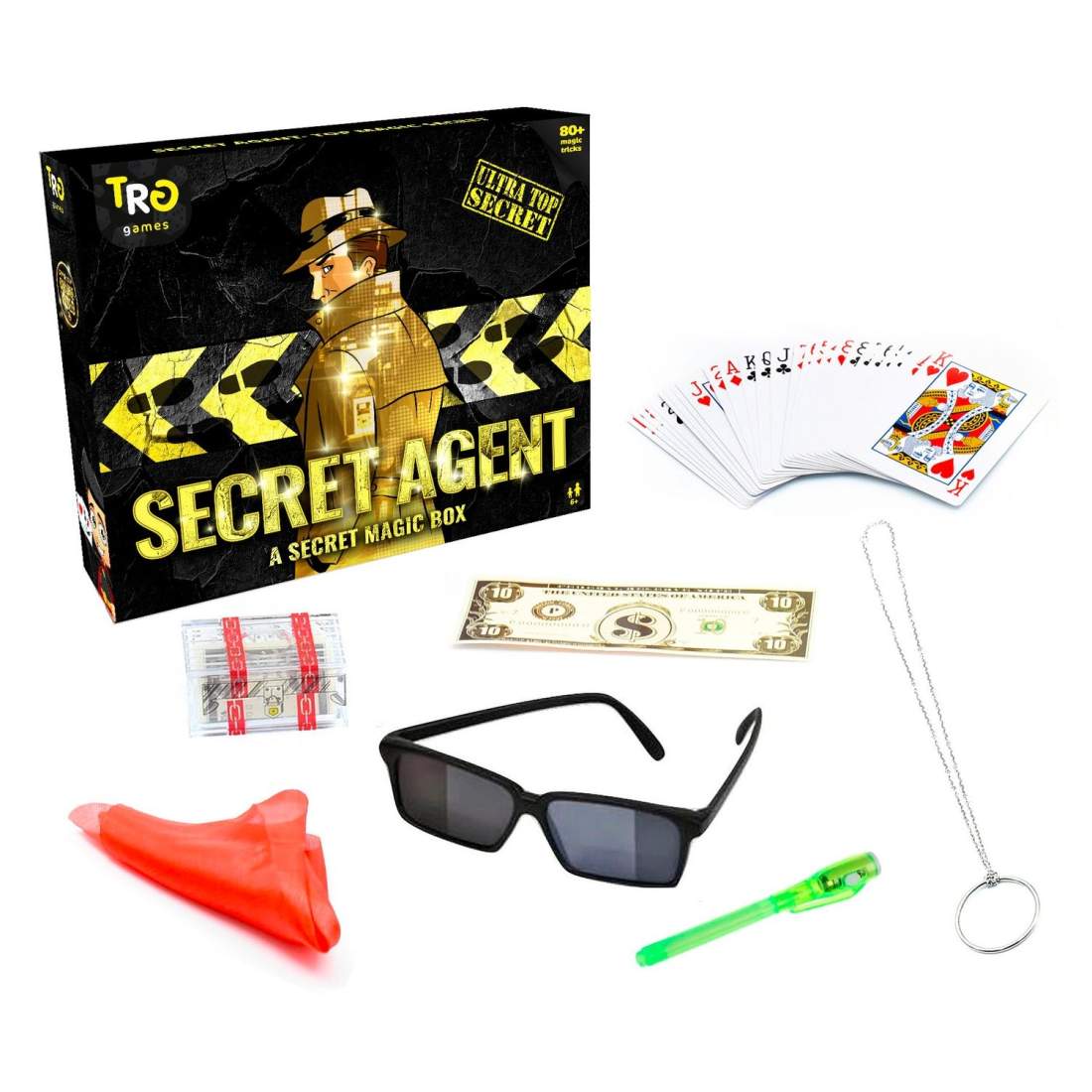 Magiskit för hemlig agent, trick och instruktionsvideo ingår | Hem & Hobby | Pryloteket
