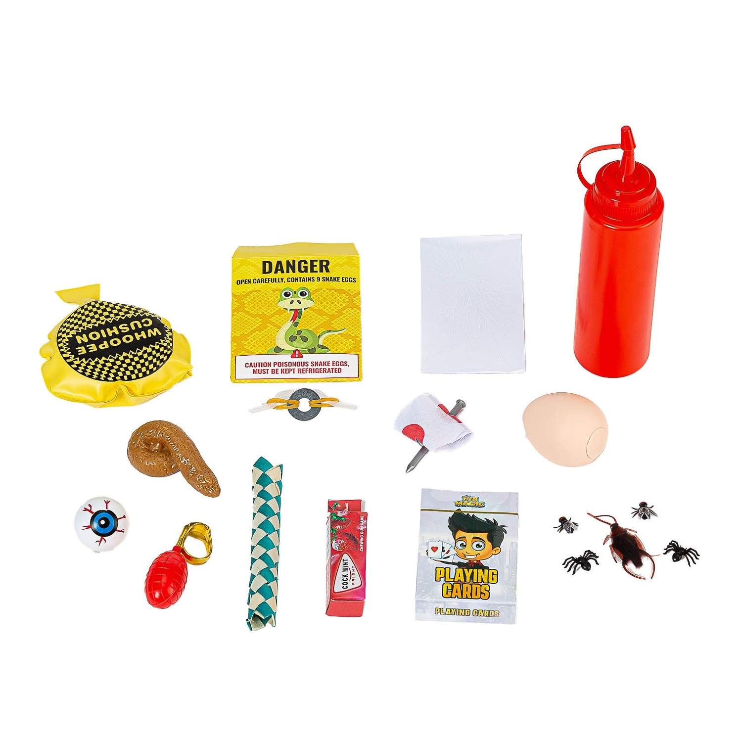 Prankster Mega Set: Insekter, pruttepude og meget mere sjov billede