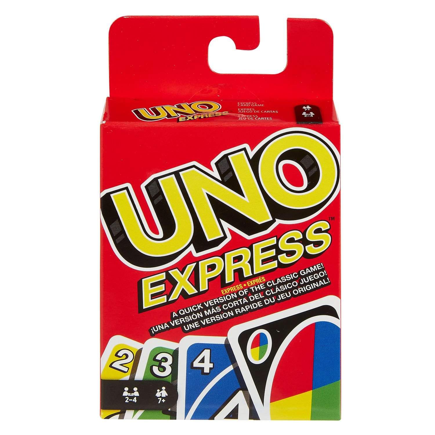 UNO Express kortspil, hurtigt og bærbart sjov