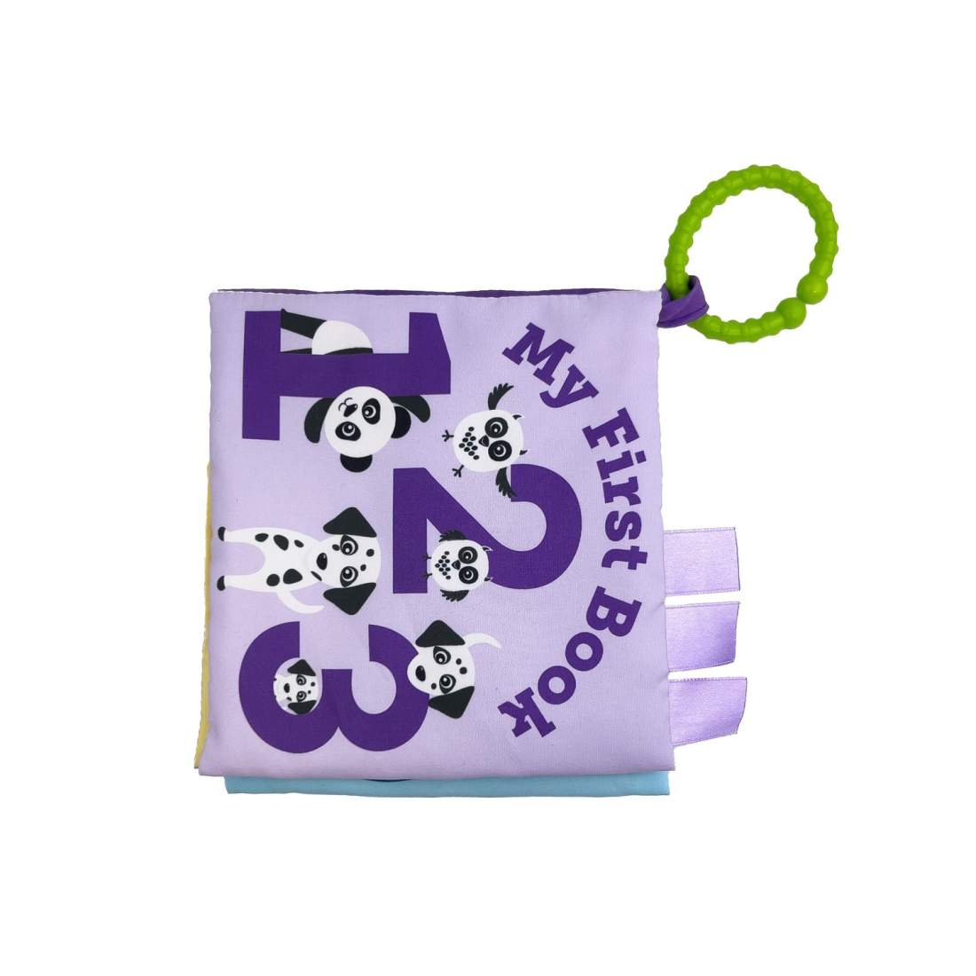 Babys första mjuka bok, färger med hög kontrast och djurkul | Hem & Hobby | Pryloteket