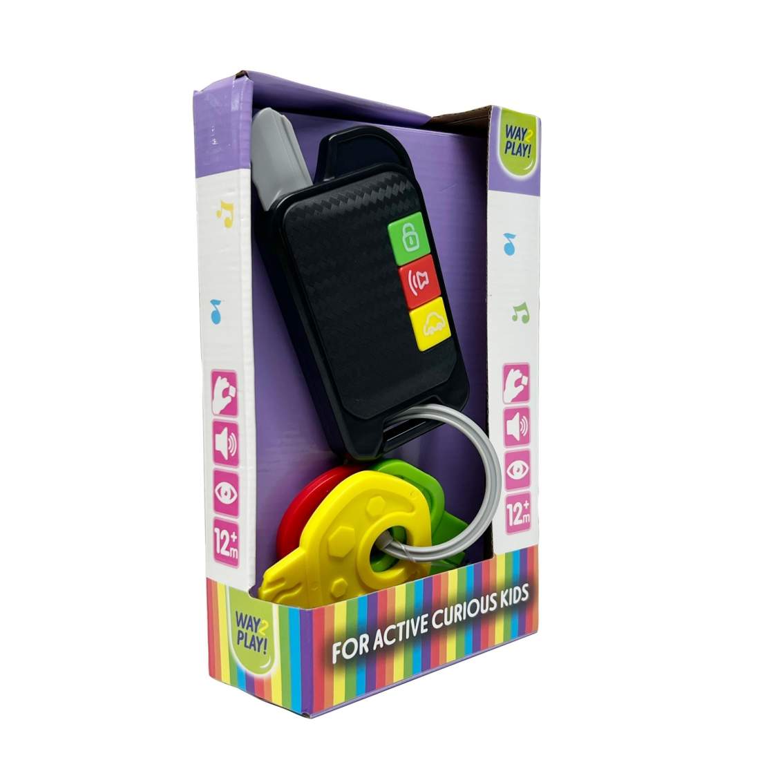 Leksaksbilnycklar med ljudeffekter, inkluderar 3 extra nycklar | Hem & Hobby | Pryloteket