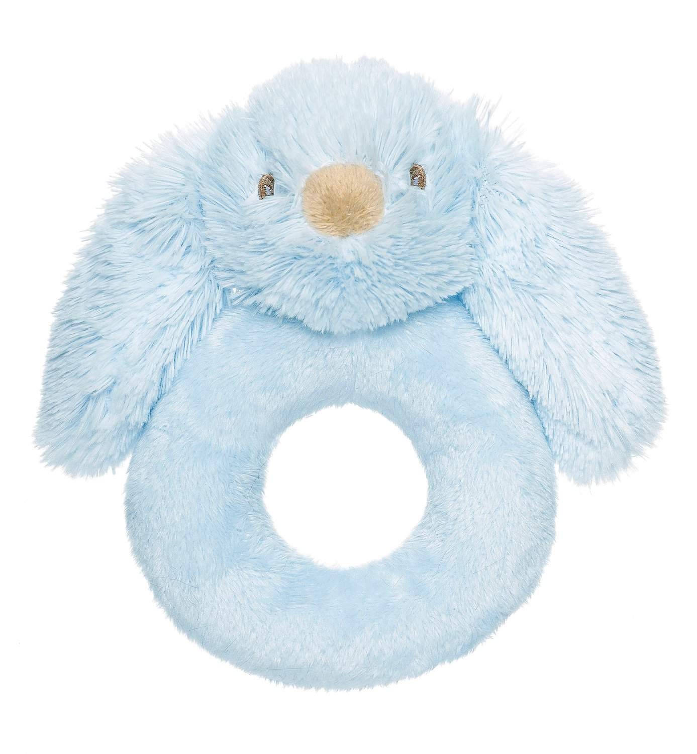 Babys första ringskallra, mjuk kanin, greppvänlig, 14 cm | Hem & Hobby | Pryloteket