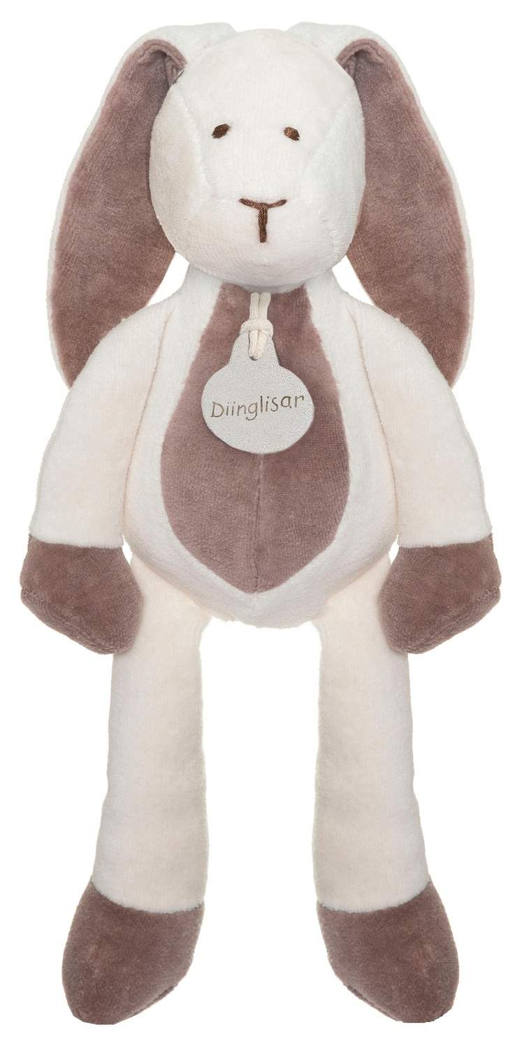 Ekologisk plyschkanin, mjuk 31 cm leksak, maskintvättbar | Hem & Hobby | Pryloteket