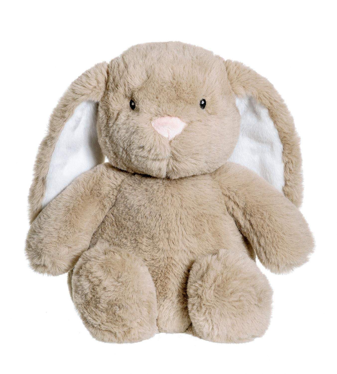 Värmbar plyschkanin, 35 cm, mikrovågs- ​​och fryssäker | Hem & Hobby | Pryloteket
