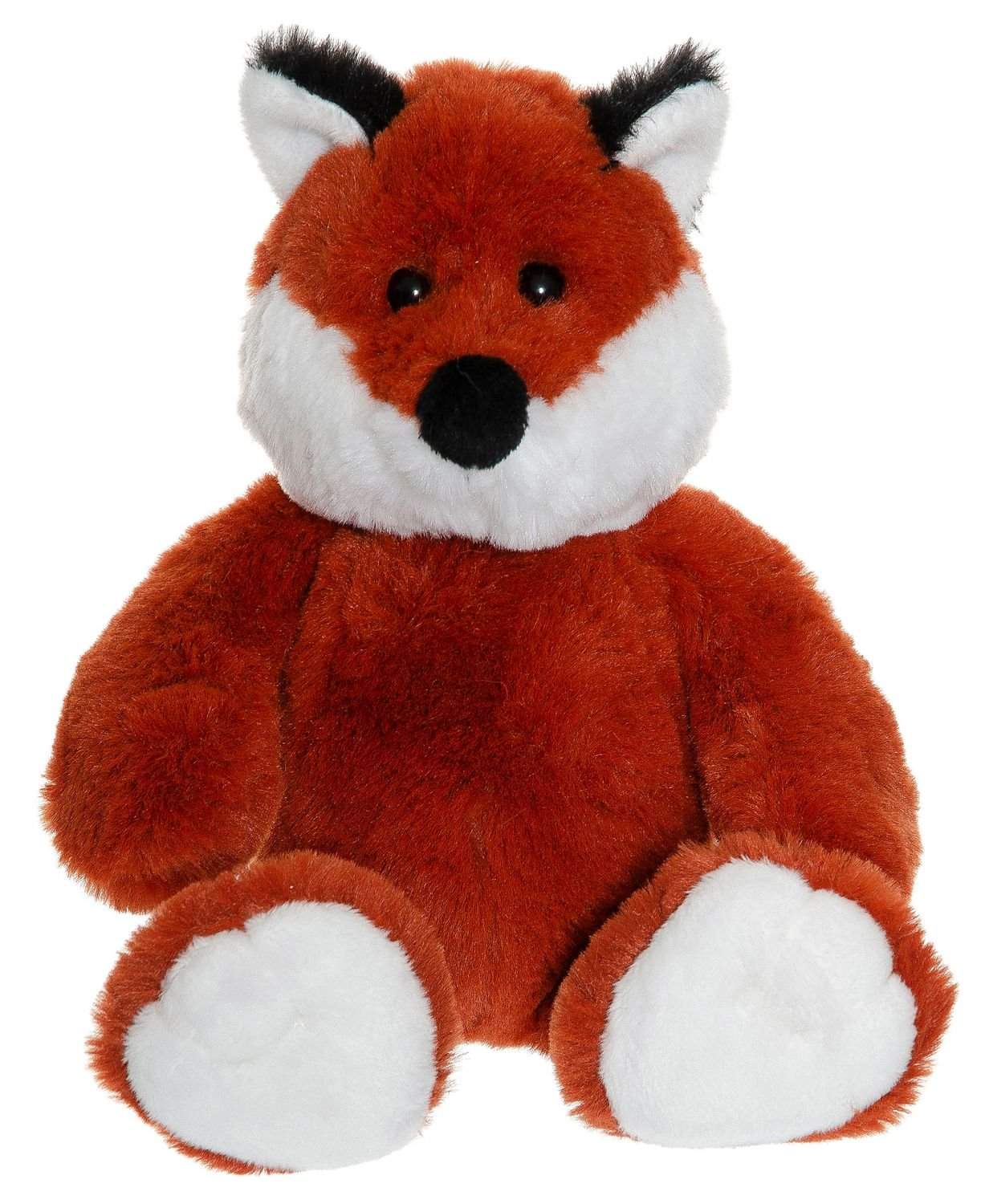 Rävplyschleksak, Silkeslen mjuk och gosig, 25 cm | Hem & Hobby | Pryloteket