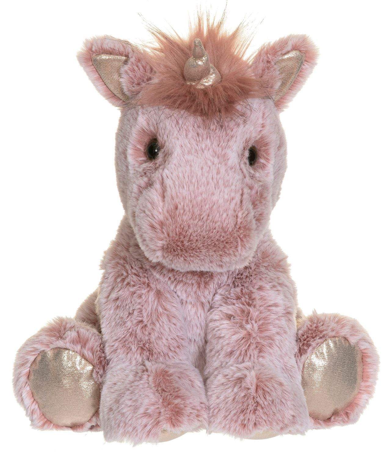 Enhörningsplyschleksak, Rosa, 30 cm, Maskintvättbar | Hem & Hobby | Pryloteket