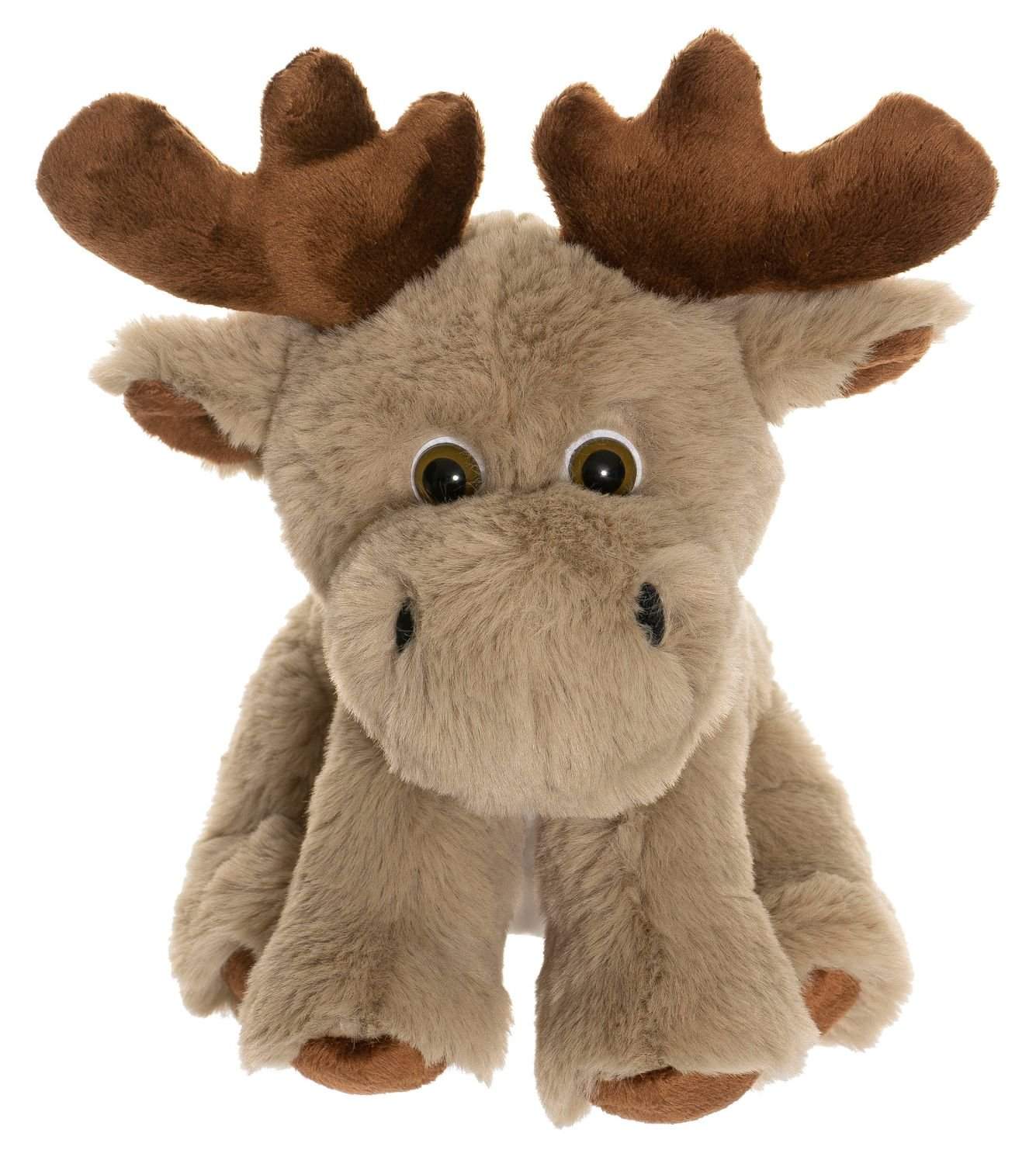 Älgplysch, sammetslen, 19 cm, maskintvättbar | Hem & Hobby | Pryloteket