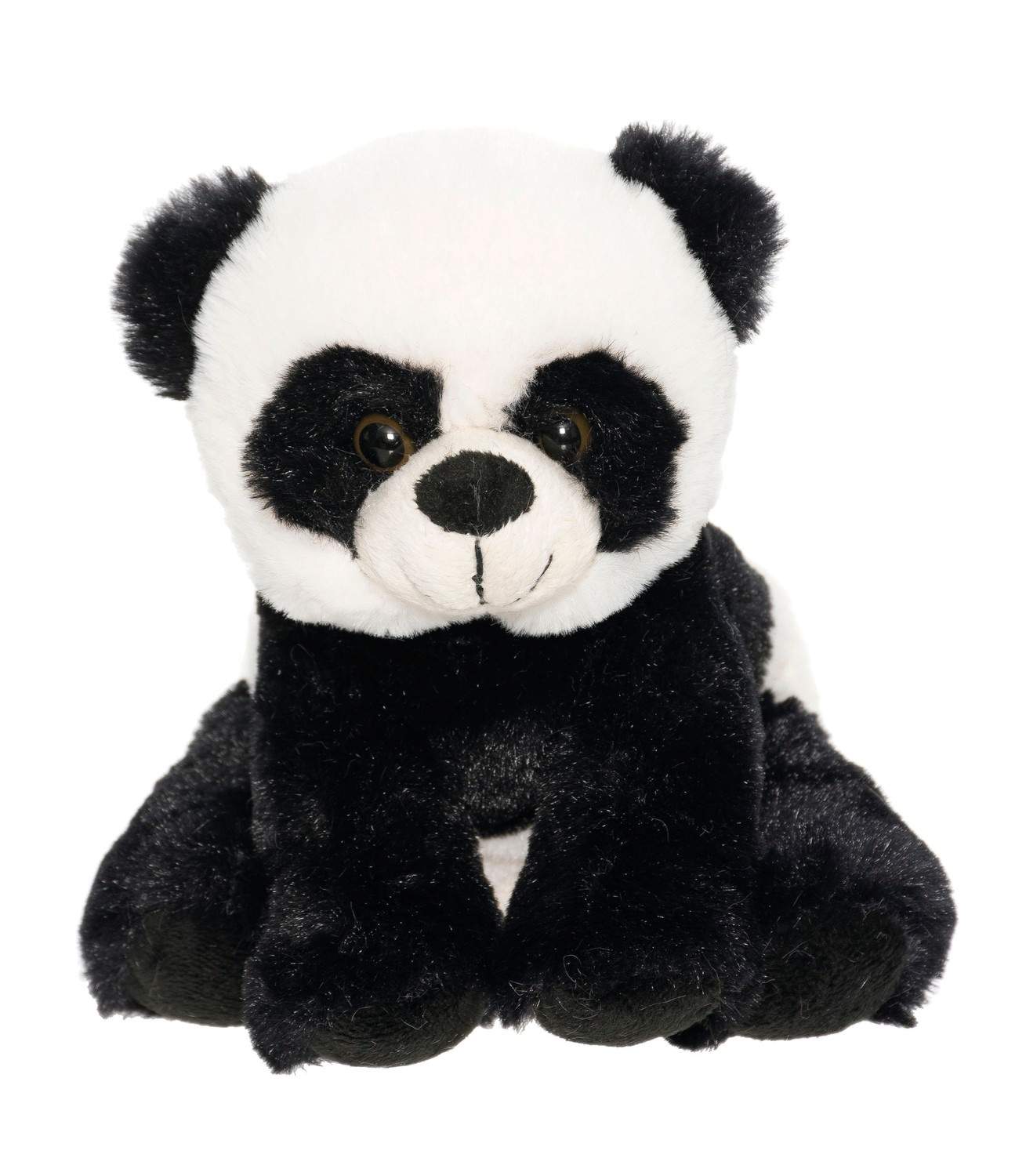 Panda plyslegetøj, blødt og nuttet, 17 cm, maskinvaskbart