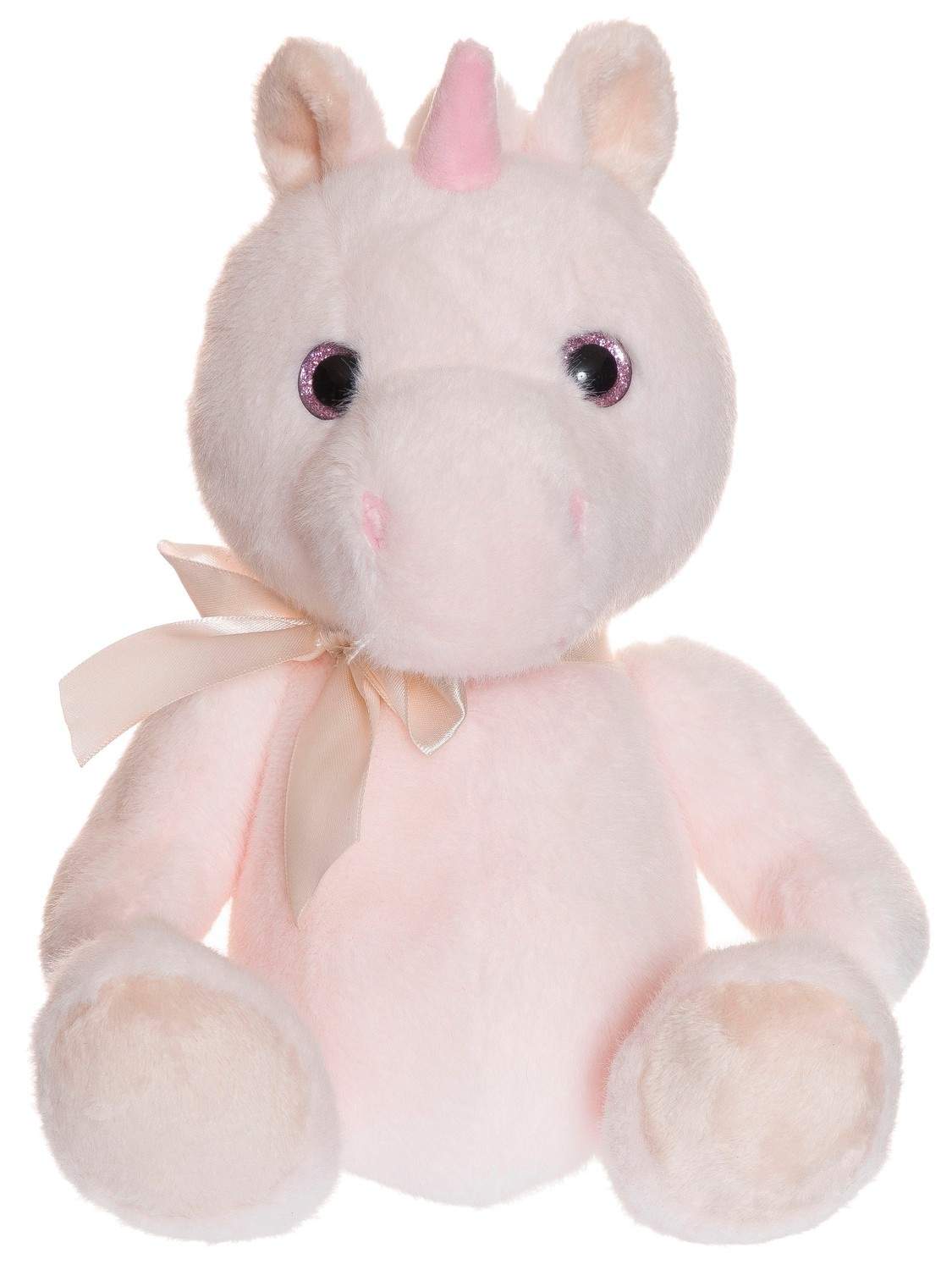 Enhörningsplyschleksak, Rosa, 20 cm, Maskintvättbar | Hem & Hobby | Pryloteket