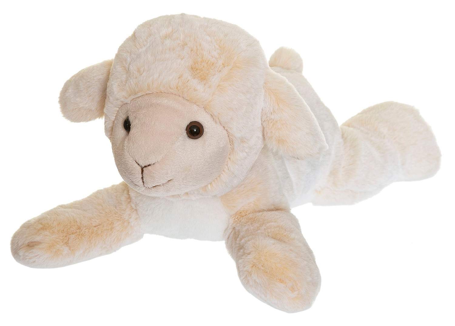 Lammplyschleksak, Silkeslen Mjuk Beige, 40 cm, Maskintvättbar | Hem & Hobby | Pryloteket