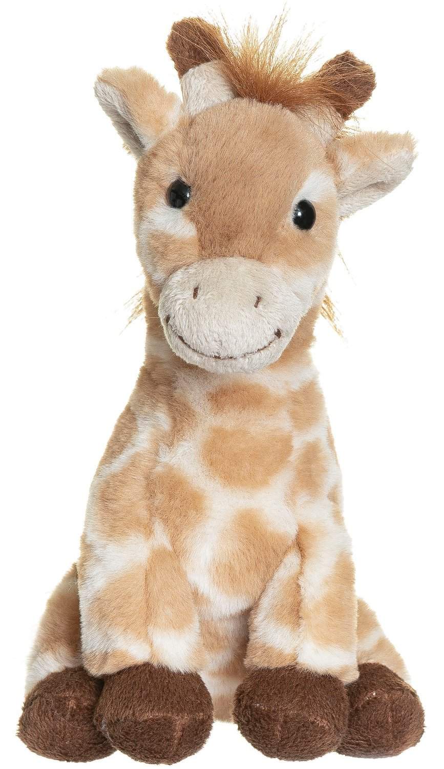 Giraffplyschleksak, 18 cm, sammetslen, maskintvättbar | Hem & Hobby | Pryloteket