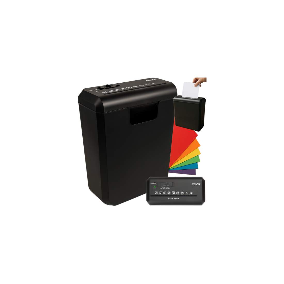 Automatisk dokumentförstörare, 10-liters behållare, säkerhetsnivå P-2 | Hem & Hobby | Pryloteket