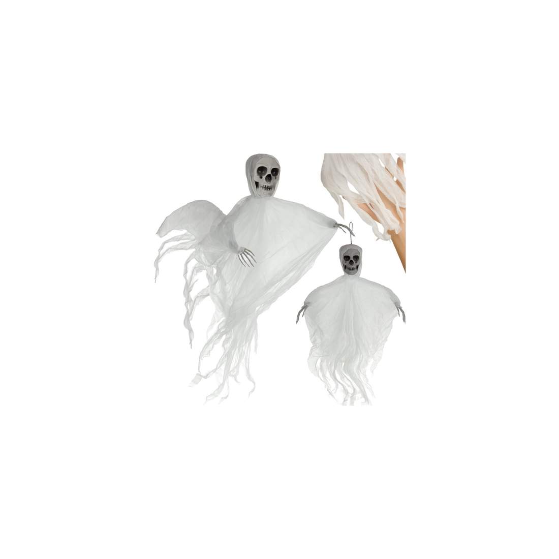 Hängande skelettdekoration, realistisk 70 cm för Halloween | Hem & Hobby | Pryloteket