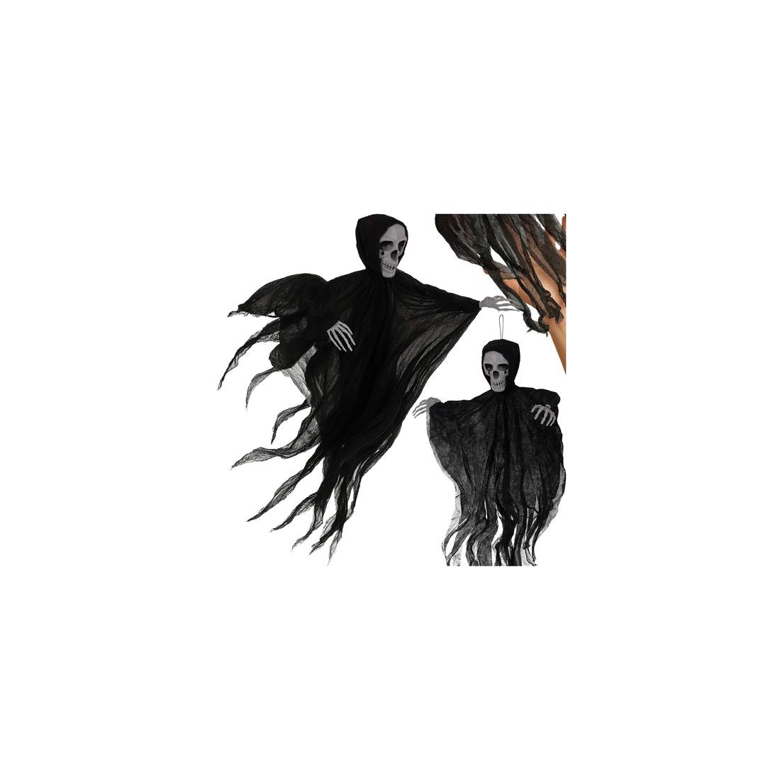 Hängande skelettdekoration, 70 cm, realistisk Halloweendekoration | Hem & Hobby | Pryloteket