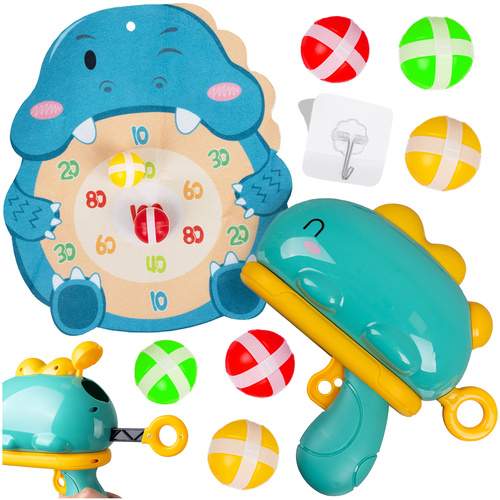 Dinosaurskydespil til børn, sjov indendørs og udendørs