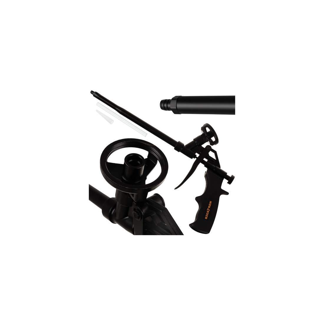 Skumpistol, justerbar metallkropp, halkfritt handtag | Hem & Hobby | Pryloteket