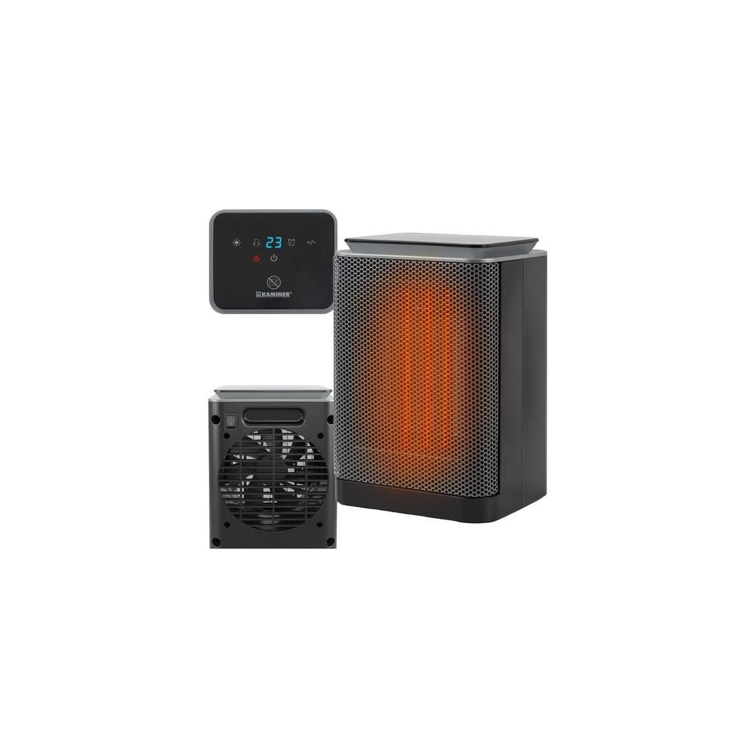 Keramisk elektrisk värmare, 1500W, energibesparande, LED-display | Hem & Hobby | Pryloteket