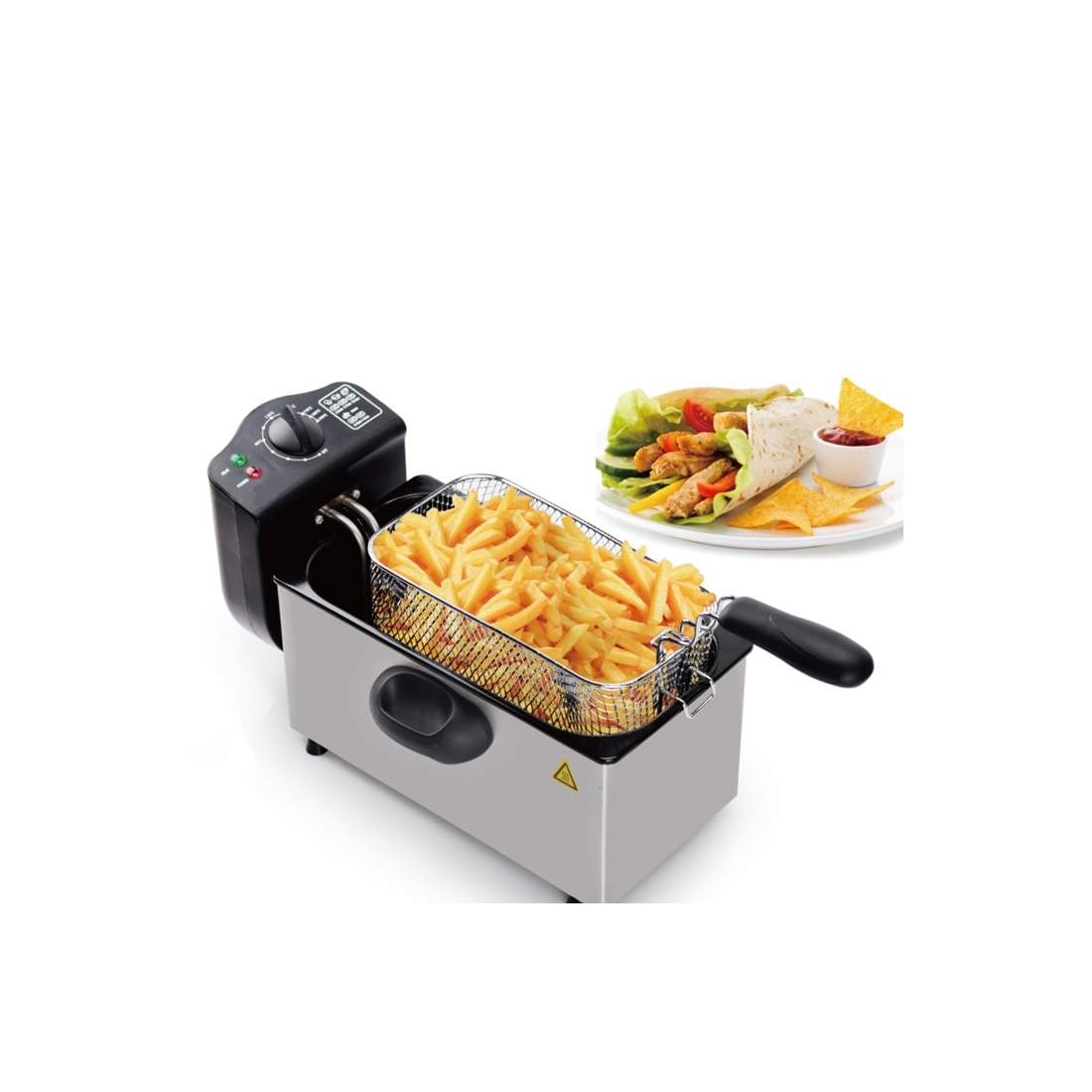 Fritös 3L, justerbar termostat, avtagbar tank | Hem & Hobby | Pryloteket