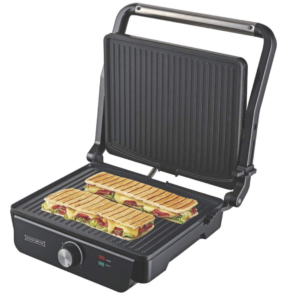 Paninigrill, 2000W non-stick, 180° öppen, lätt att rengöra | Hem & Hobby | Pryloteket