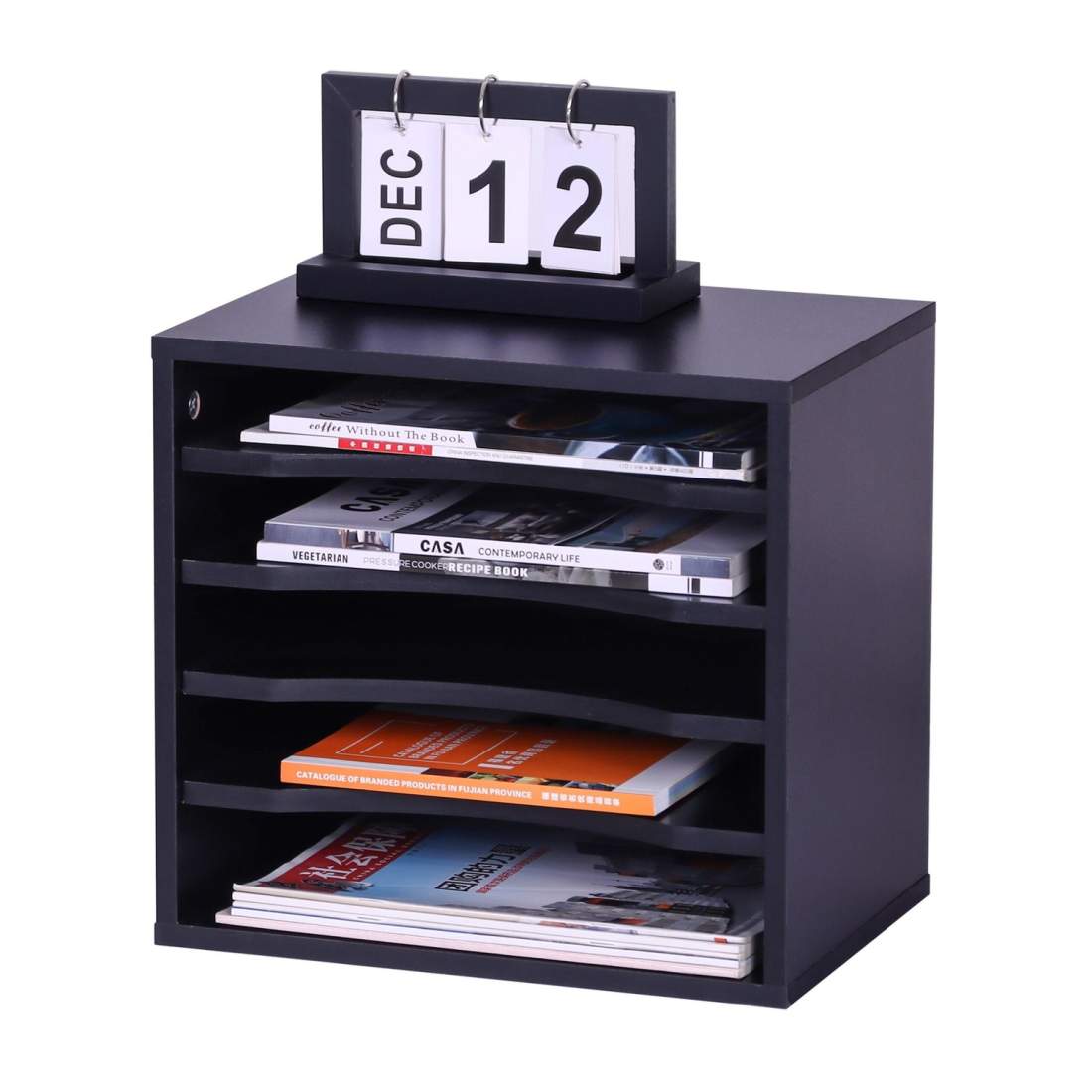 Dokumenthållare – Kontorsarrangör med 5 sektioner | Hem & Hobby | Pryloteket