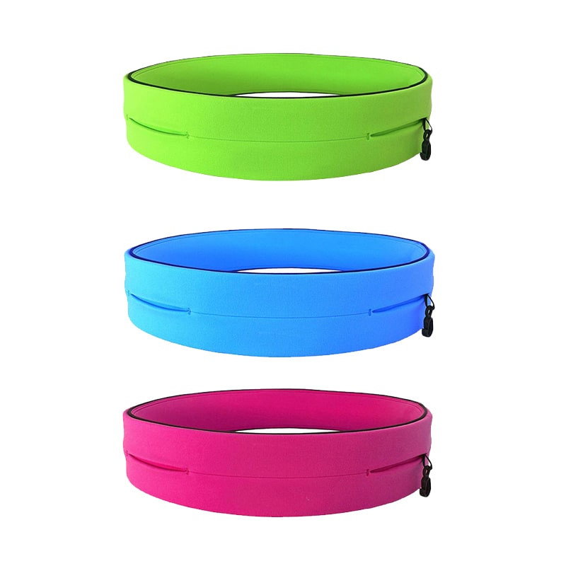 Kätevä, vedenkestävä juoksuvyö taskuilla