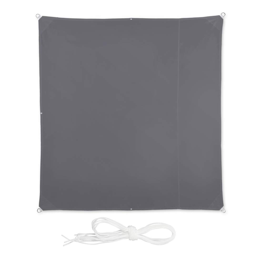Grey Square Shade Sail – UV-skydd, väderbeständig | Hem & Hobby | Pryloteket