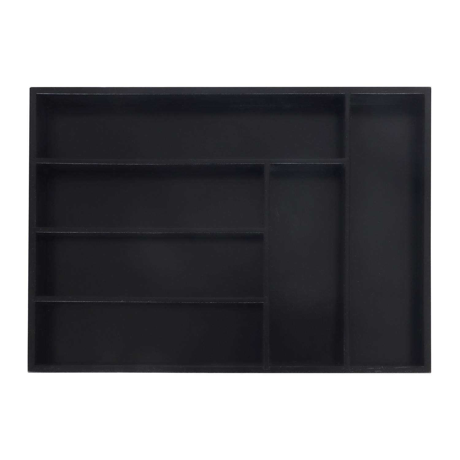 Bambusbestikbakke – 6 rum, holdbar og kompakt