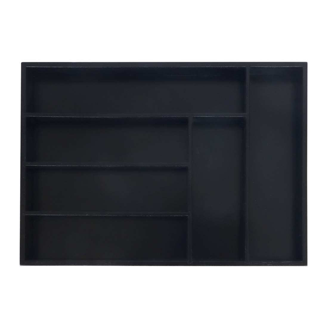 Bestickbricka i bambu – 6 fack, hållbar och kompakt | Hem & Hobby | Pryloteket