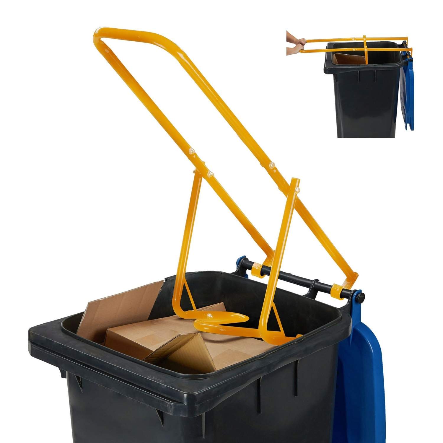 Manuel stålaffaldskomprimator – Reducer effektivt beholdervolumen