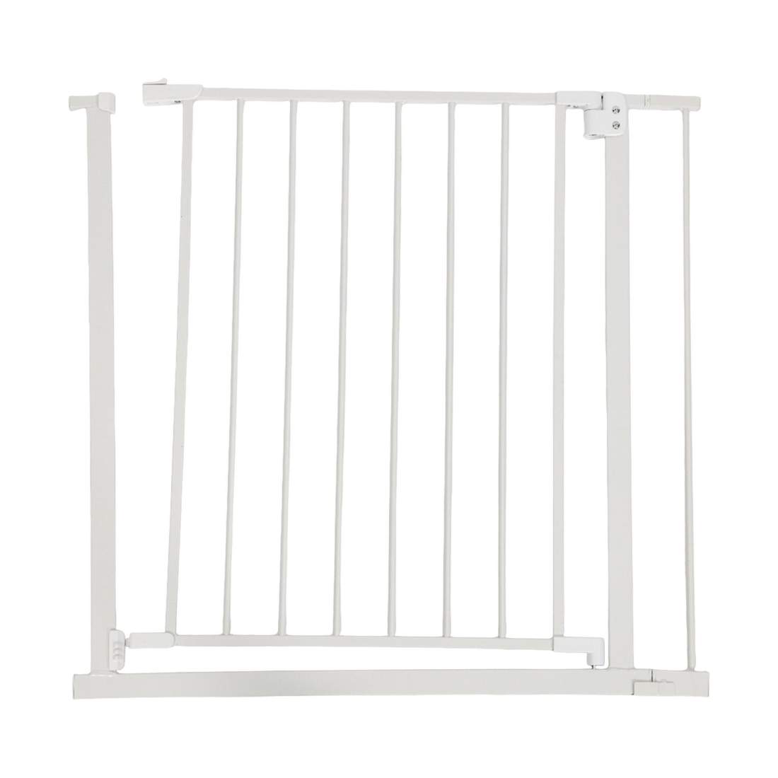 Utdragbar säkerhetsgrind 75–100 cm – Ingen borrning, enhandsanvändning