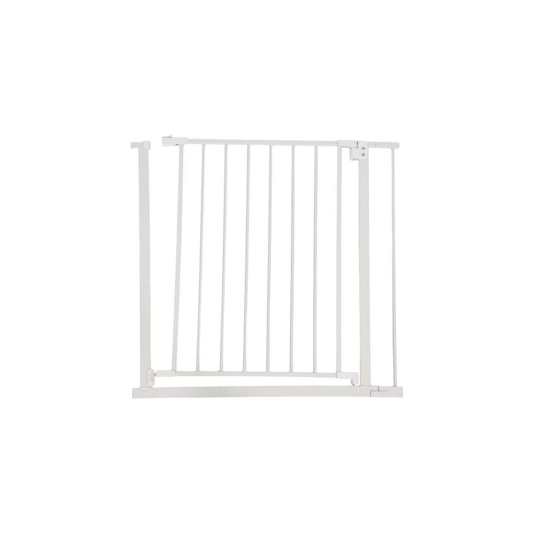 Utdragbar säkerhetsgrind 75–100 cm – Enkel enhandsanvändning | Hem & Hobby | Pryloteket