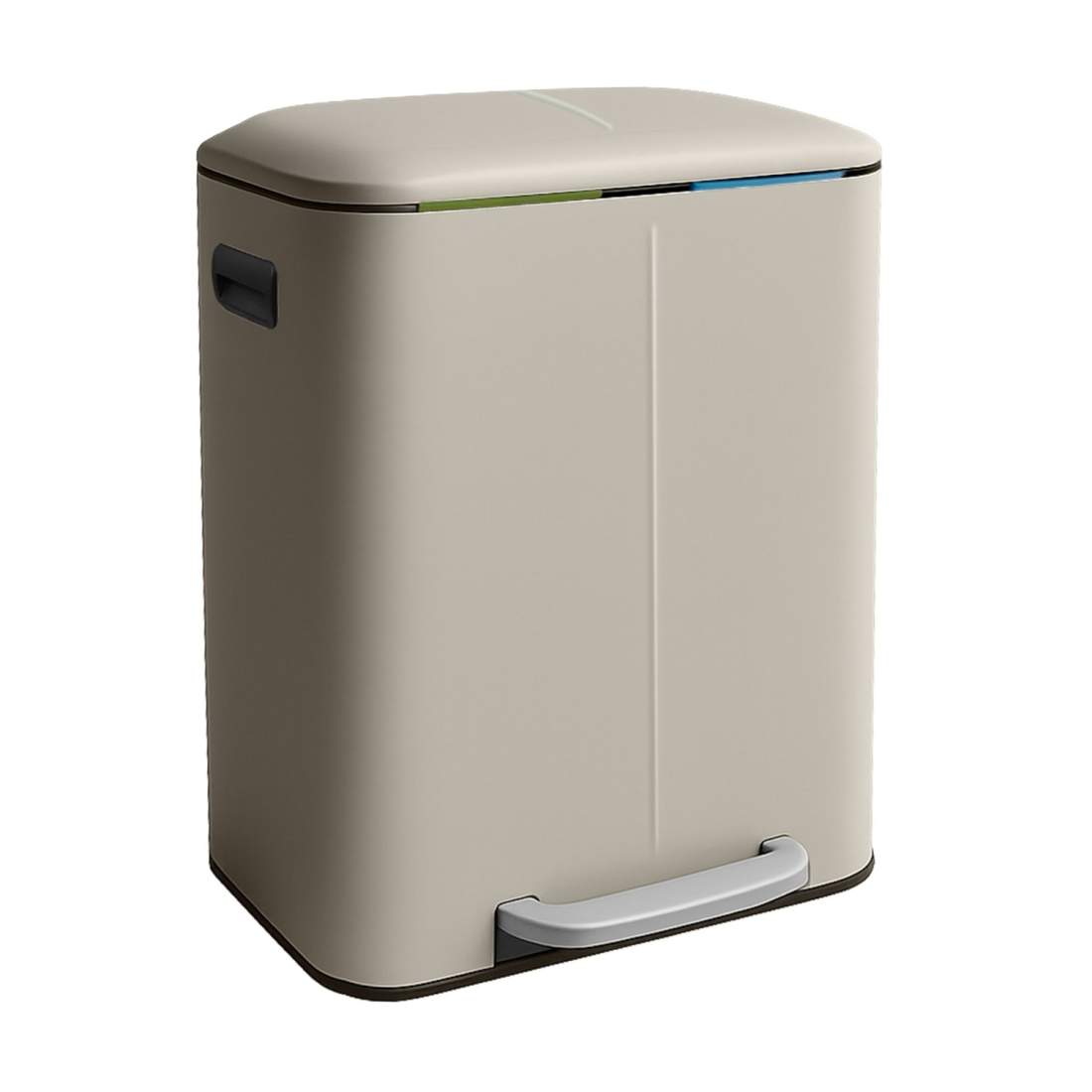 Köksavfallsbehållare med 2 fack – mjukstängande, pedalmanövrerad | Hem & Hobby | Pryloteket