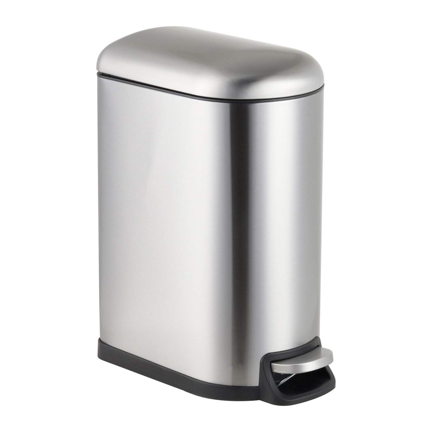 10L metalpedalspand – blødt lukkende, aftagelig spand