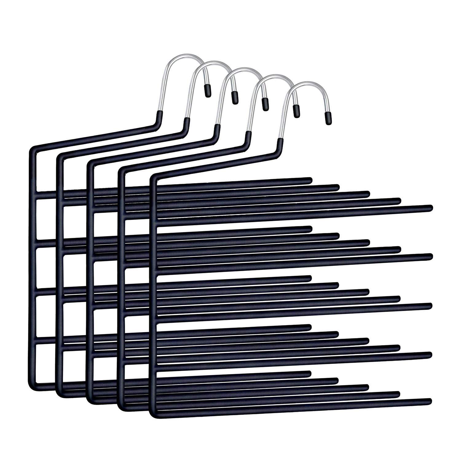 Skridsikre bukseophæng – Pladsbesparende, Plads til 5