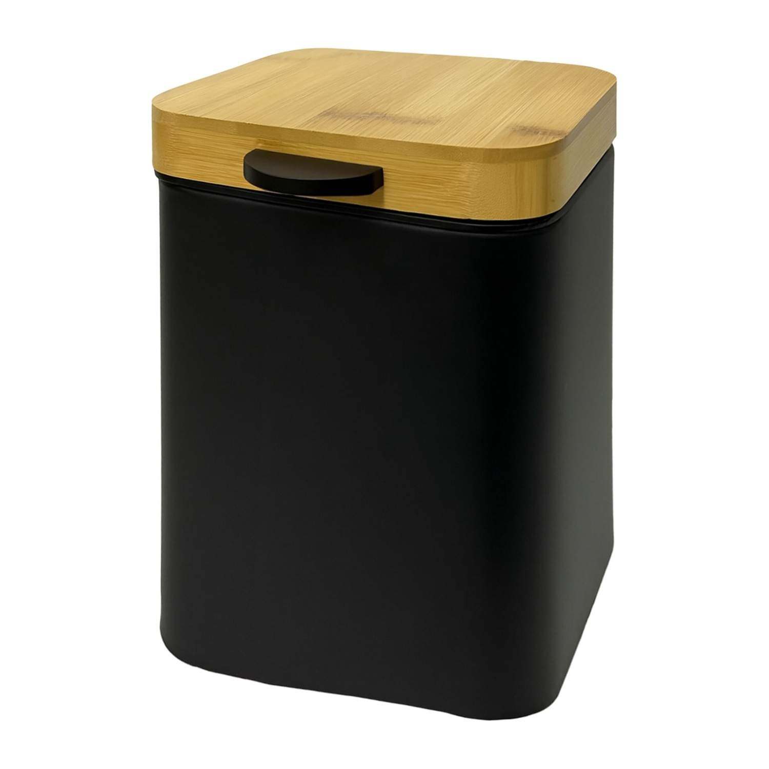 Vægmonteret 3L spand – Soft-Close, bambuslåg