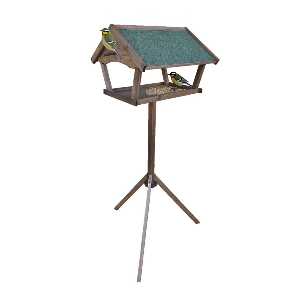 XXL Fågelmatare med Stativ – Väderbeständig Gran | Hem & Hobby | Pryloteket