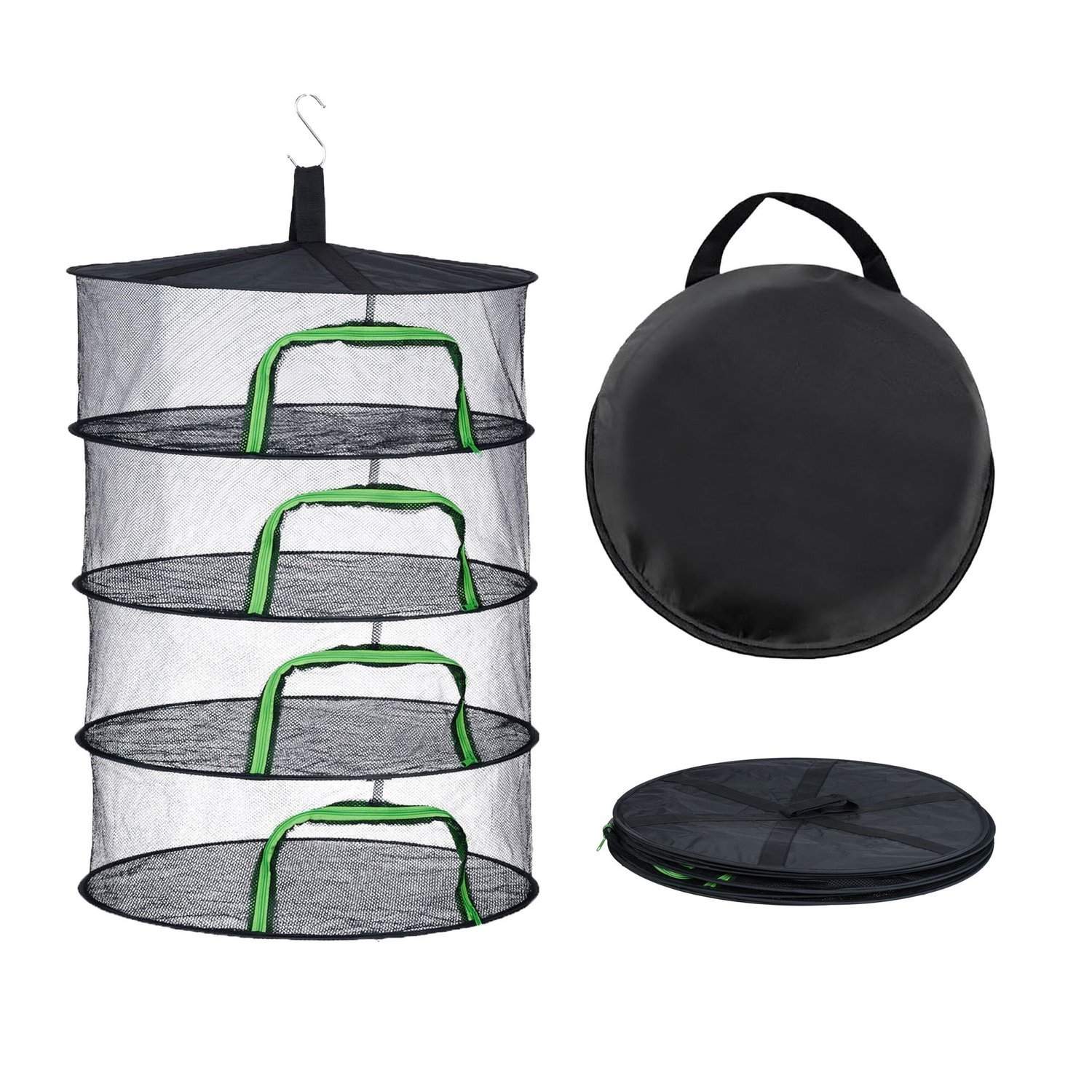 Foldbart tørrenet – Grønt, multifunktionelt, kompakt