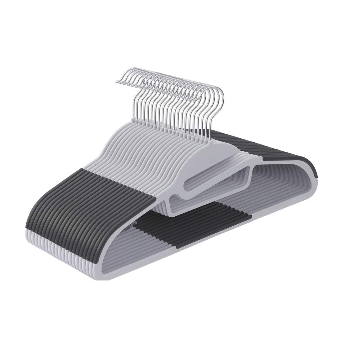 Halkfria gummiklädda galgar – platsbesparande, mångsidiga | Hem & Hobby | Pryloteket