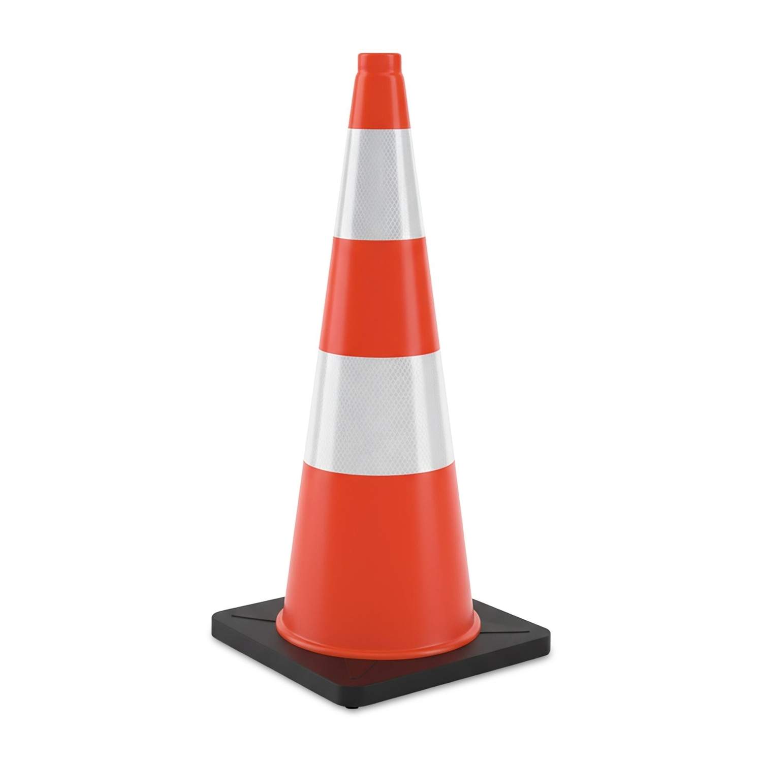 Trafikkegle 90 cm – Reflekterende, Robust Sikkerhed