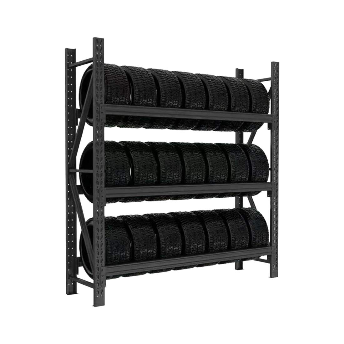 Däckställ för 21 däck – justerbar, platsbesparande förvaring | Hem & Hobby | Pryloteket