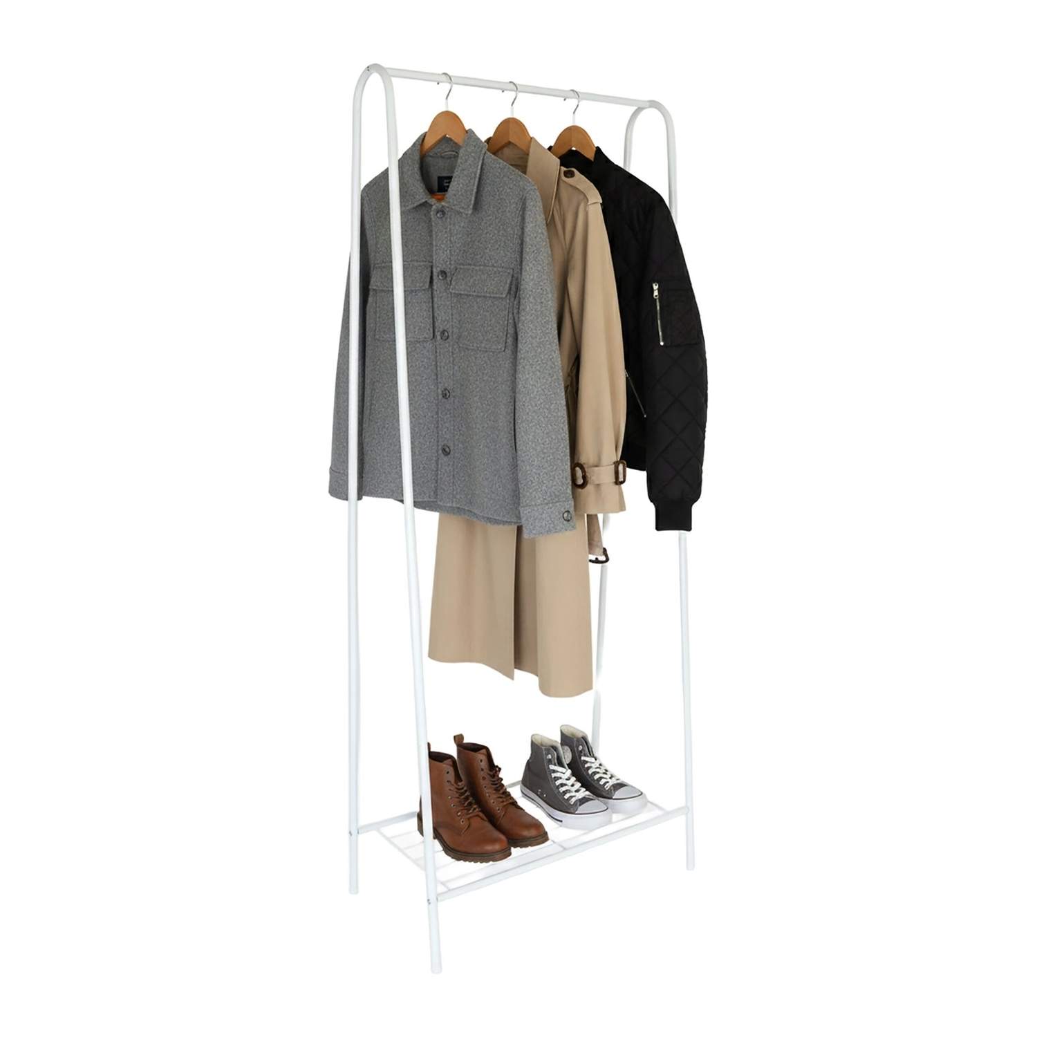 Smal järnkappa med 2 hyllor – platsbesparande design | Hem & Hobby | Pryloteket