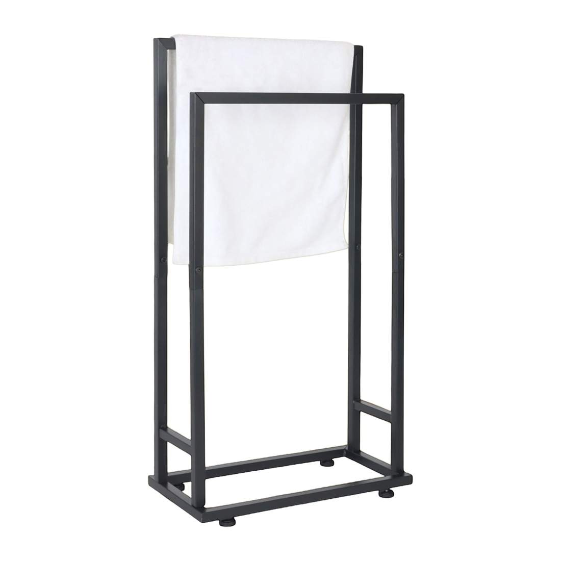 Handdukshängare i metall – 2 stänger, platsbesparande design | Hem & Hobby | Pryloteket