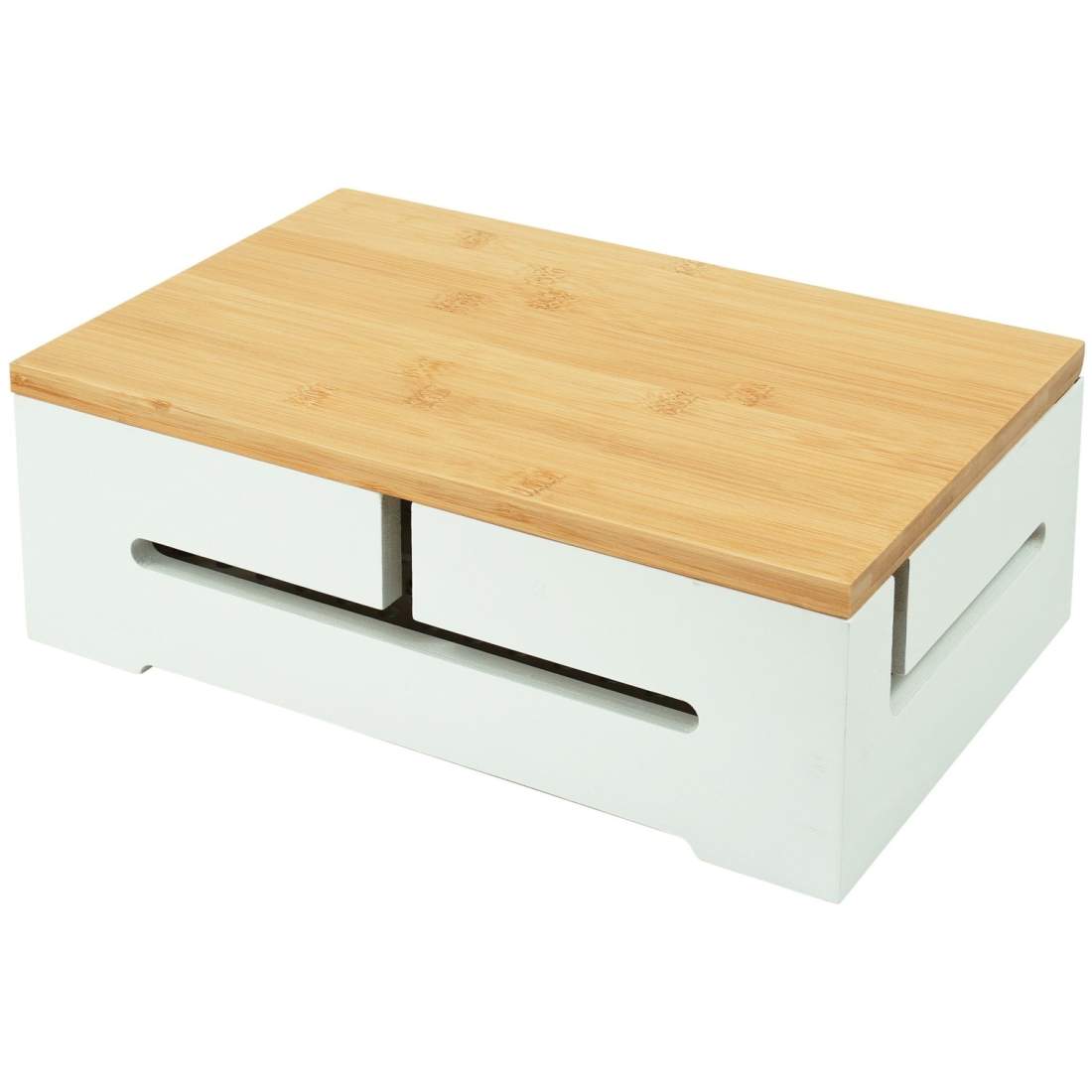 Bambu kabelförvaringslåda med lock – Ordentligt och ventilerat | Hem & Hobby | Pryloteket