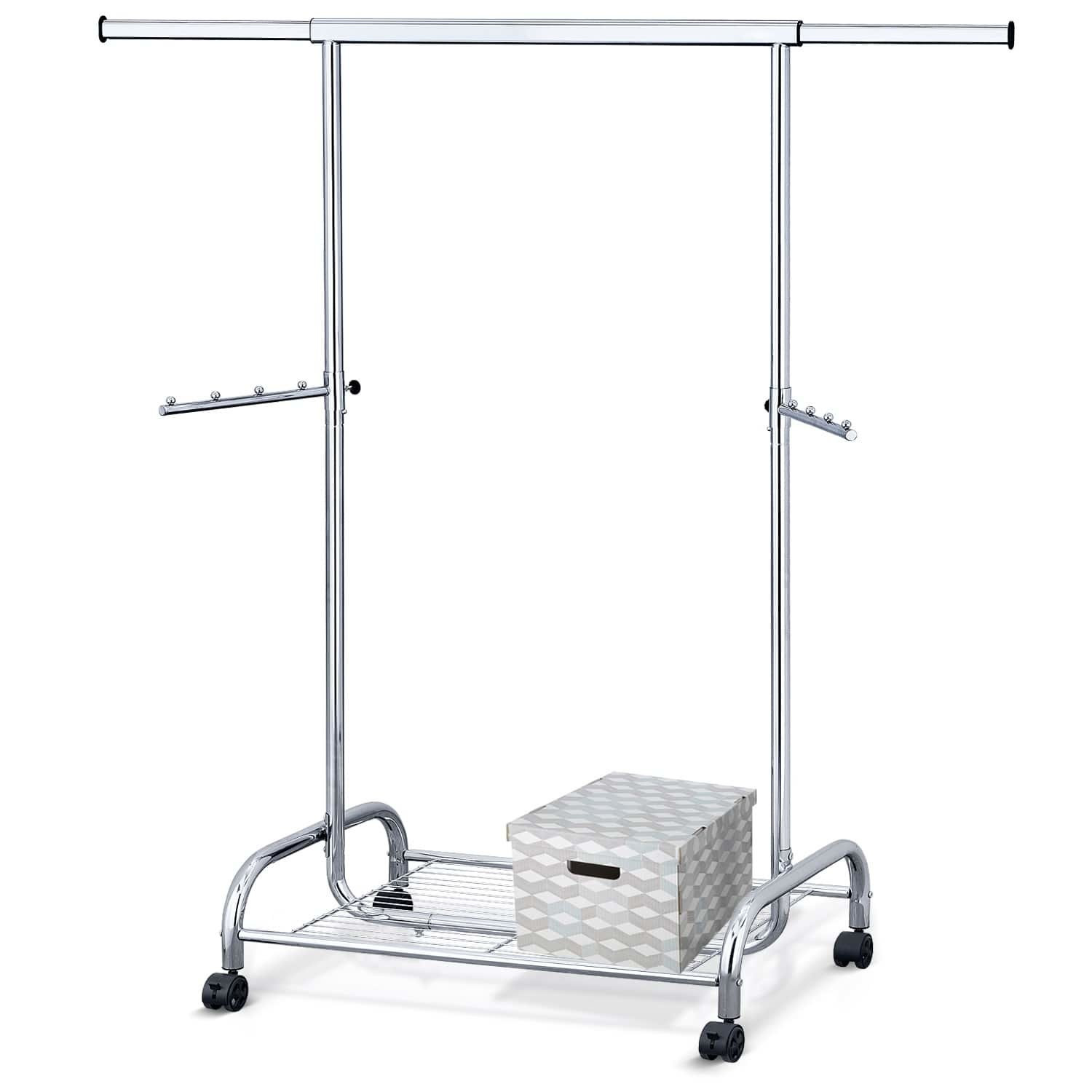 Tatkraft, Bull - Robust Klädhängare med Hjul | Hem & Hobby - Hem & Hushåll - Förvaring & Organisering - Klädkrokar & Klädhängare | Pryloteket