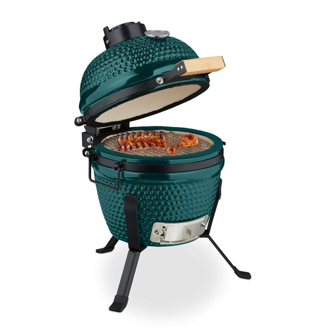 Keramisk Kamado-grill – Exakt temperaturkontroll, mångsidig matlagning | Hem & Hobby | Pryloteket