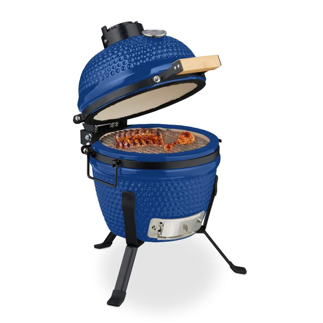 Keramisk Kamado-grill – Exakt temperaturkontroll, mångsidig matlagning | Hem & Hobby | Pryloteket